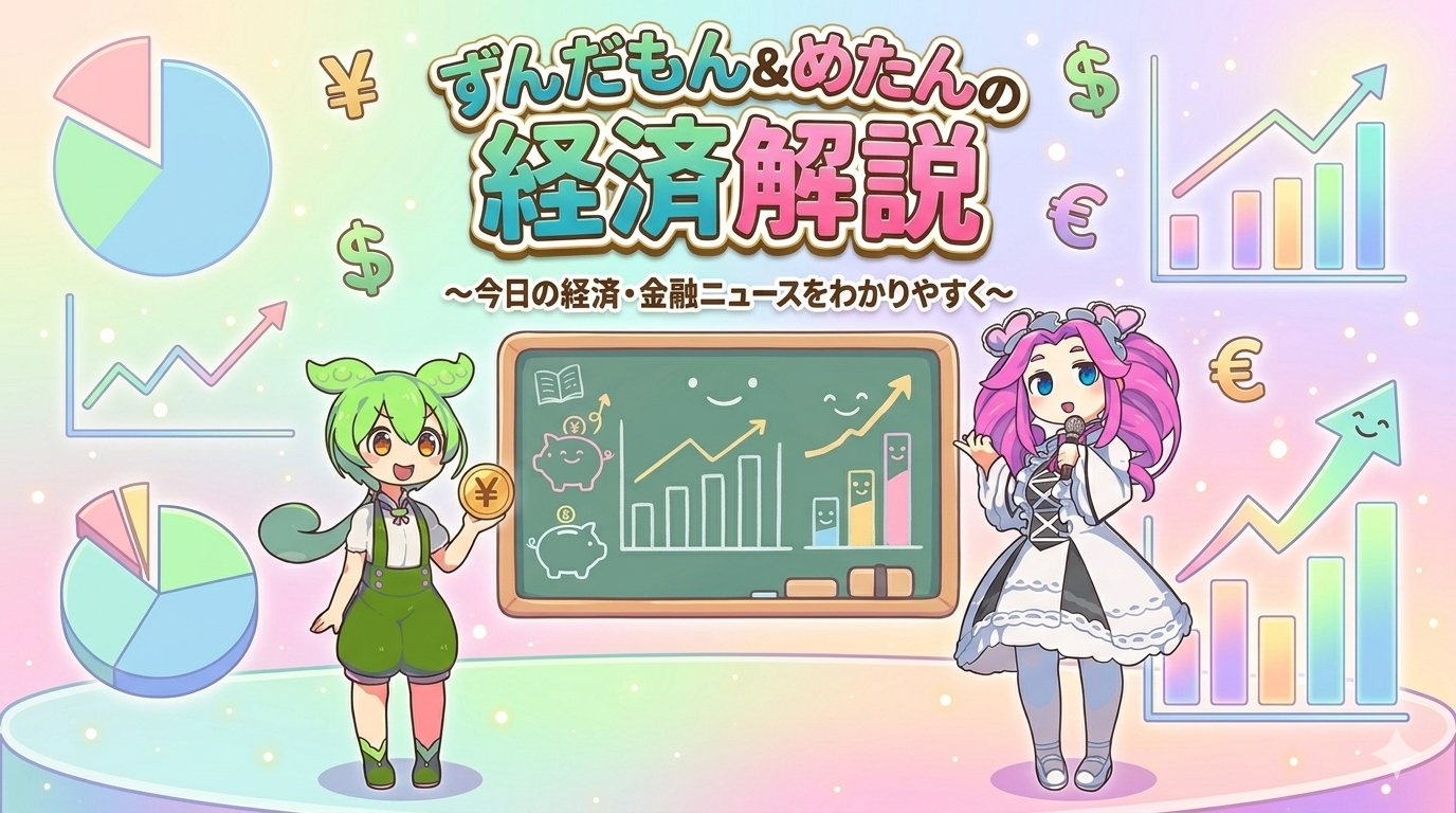 ずんだもん＆めたんの経済解説